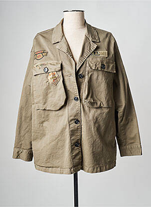 Palton scurt kaki PLEASE femeie