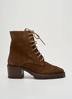 Botine/ghete maro RIVECOUR femeie