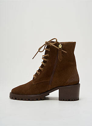 Botine/ghete maro RIVECOUR femeie