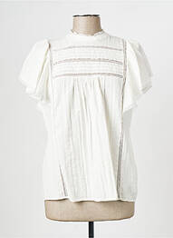 Top alb TWINSET femme