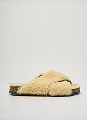 Sandale/pantofi decupați bej BOSABO femeie