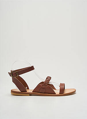 Sandale/Pantofi decupați maro SESSUN femeie