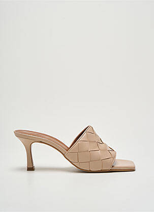 Sandale/Pantofi decupați bej BILLIBI femeie