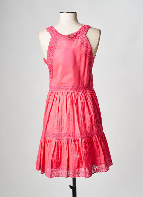 Rochie scurtă roz TWINSET femeie