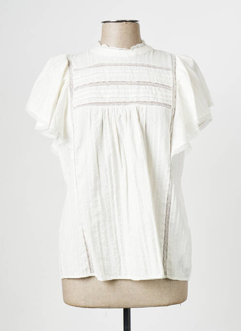 Top alb TWINSET femeie