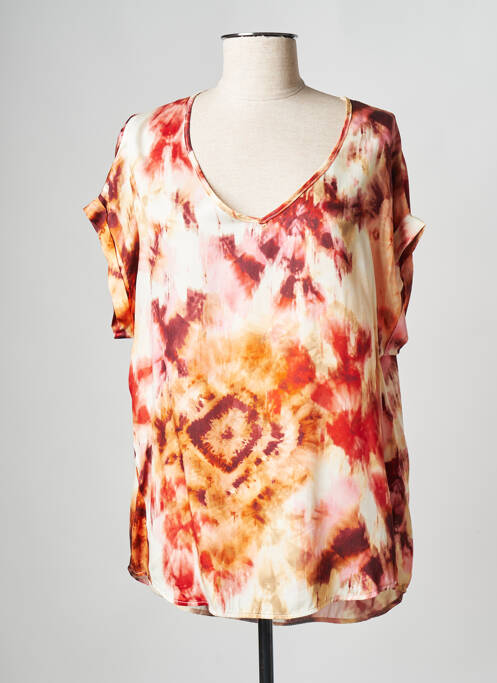 Top portocaliu PLEASE femeie