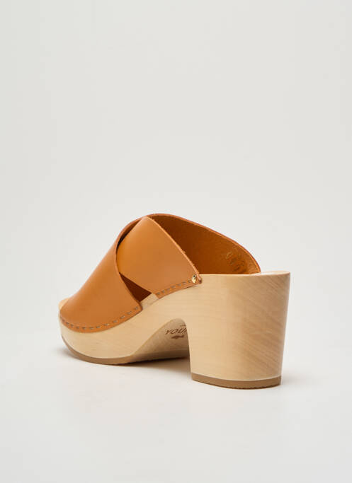 Sandale/Pantofi decupați portocaliu SABOTS YOUYOU femeie