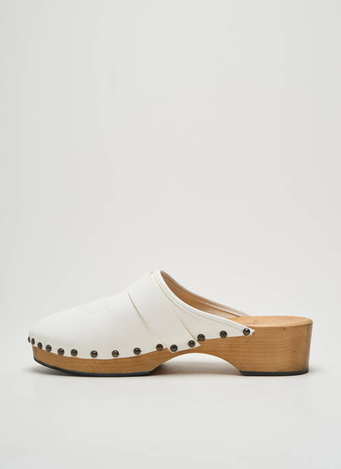 Mulete/Saboți alb LAURENCE BRAS femeie