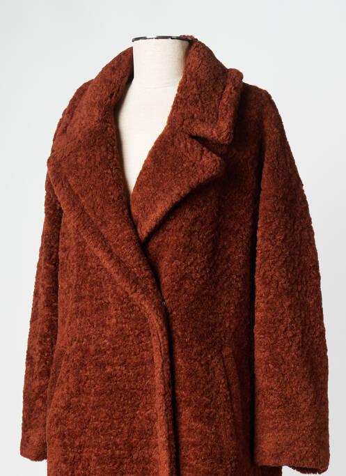 Palton lung maro IMPERIAL femeie