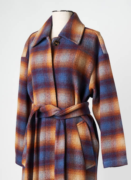 Palton lung multicolor SESSUN femeie