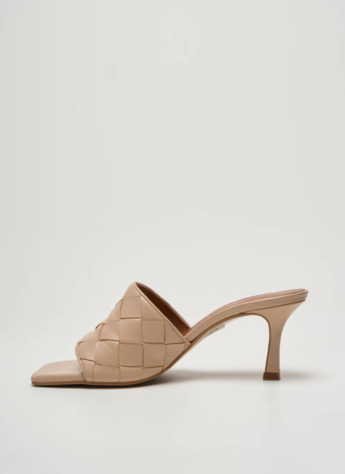 Sandale/Pantofi decupați bej BILLIBI femeie