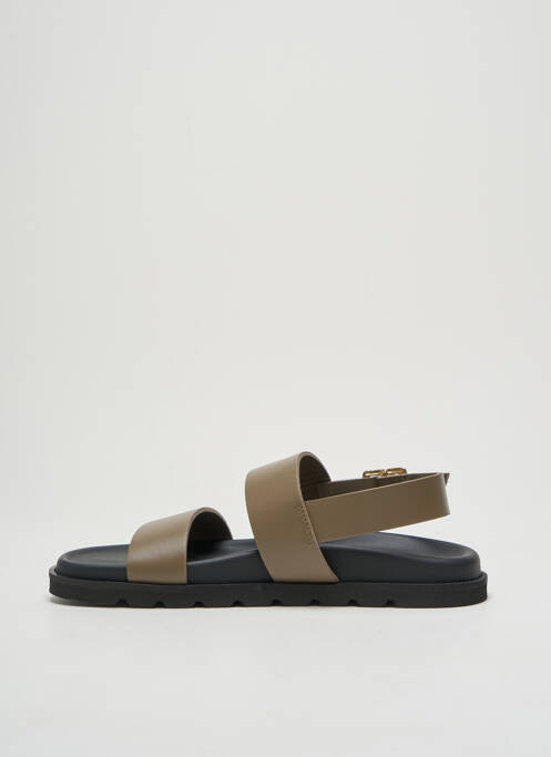 Sandale/Pantofi decupați kaki LANAPO femeie