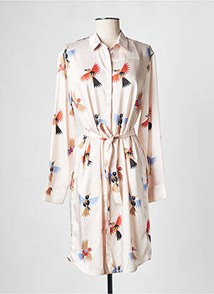 Rochie midi roz PAUL SMITH femeie