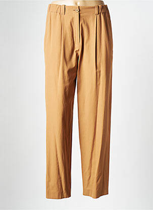 Pantalon larg bej KENZO femeie
