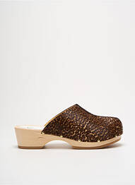 Sandale/pantofi decupați maro SABOTS YOUYOU femme