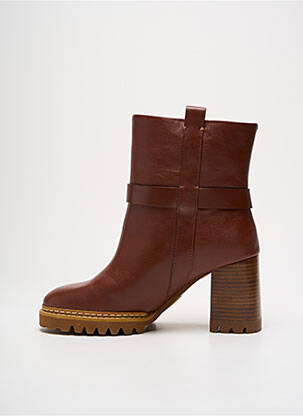 Botine/ghete maro SEE BY CHLOÉ femeie