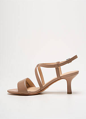 Sandale/pantofi decupați bej CLARKS femeie
