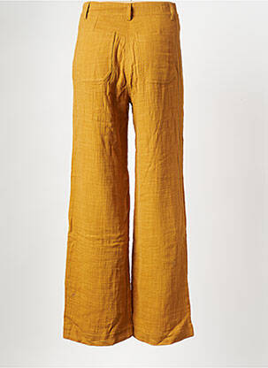 Pantalon drept galben SESSUN femeie
