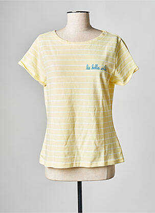 Tricou galben MAISON LABICHE femeie