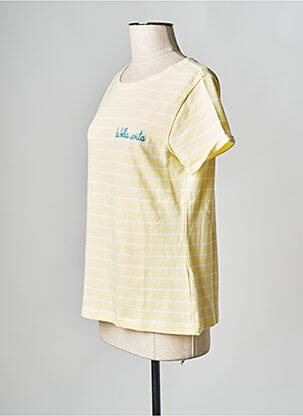 Tricou galben MAISON LABICHE femeie