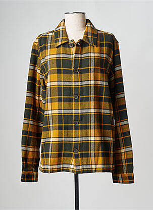 Cămașă cu mâneci lungi verde KNOWLEDGE COTTON APPAREL bărbat