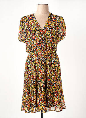 Rochie scurtă galben MOLLY BRACKEN femeie