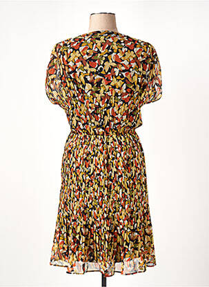 Rochie scurtă galben MOLLY BRACKEN femeie