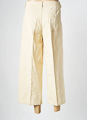 Pantalon larg bej GRACE & MILA femeie