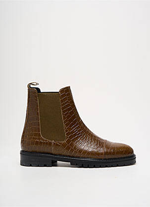 Botine/ghete maro ANAKI femeie