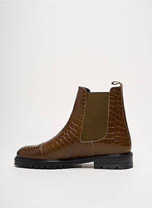 Botine/ghete maro ANAKI femeie