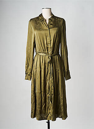 Rochie midi kaki SCOTCH & SODA femeie