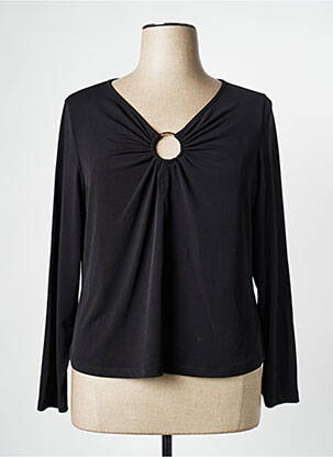 Top negru MAT FASHION femeie