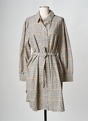 Rochie scurtă bej OBJECT femeie