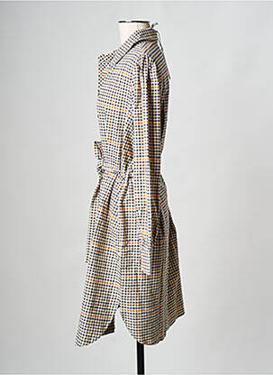 Rochie scurtă bej OBJECT femeie