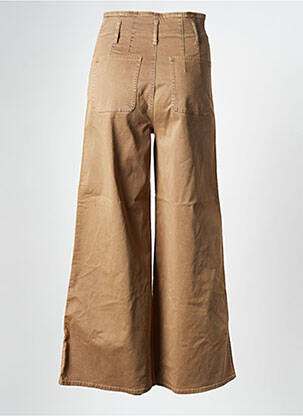 Pantalon larg maro MAX&CO. femeie