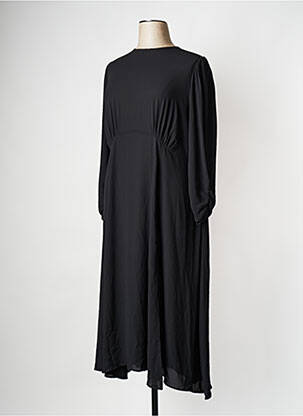 Rochie midi negru MAT FASHION femeie