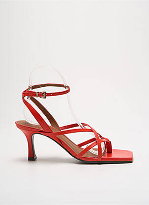 Sandale/Pantofi decupați roșu BILLIBI femeie