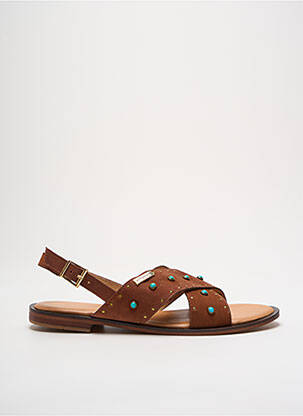 Sandale/Pantofi decupați maro LES TROPEZIENNES PAR M.BELARBI femeie