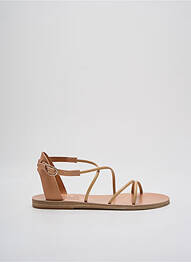 Sandale/pantofi decupați bej ANCIENT GREEK SANDALS femme