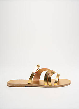 Sandale/pantofi decupați auriu ANCIENT GREEK SANDALS femeie