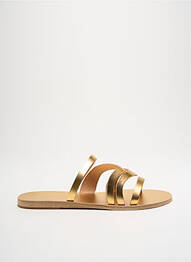 Sandale/pantofi decupați auriu ANCIENT GREEK SANDALS femme
