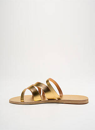 Sandale/pantofi decupați auriu ANCIENT GREEK SANDALS femeie