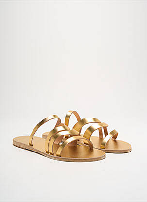 Sandale/pantofi decupați auriu ANCIENT GREEK SANDALS femeie