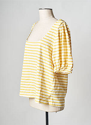Tricou galben GRACE & MILA femeie