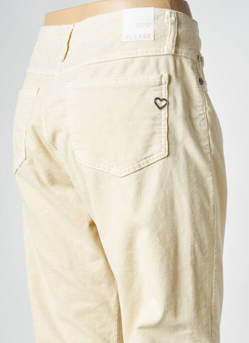 Pantalon drept bej PLEASE femeie