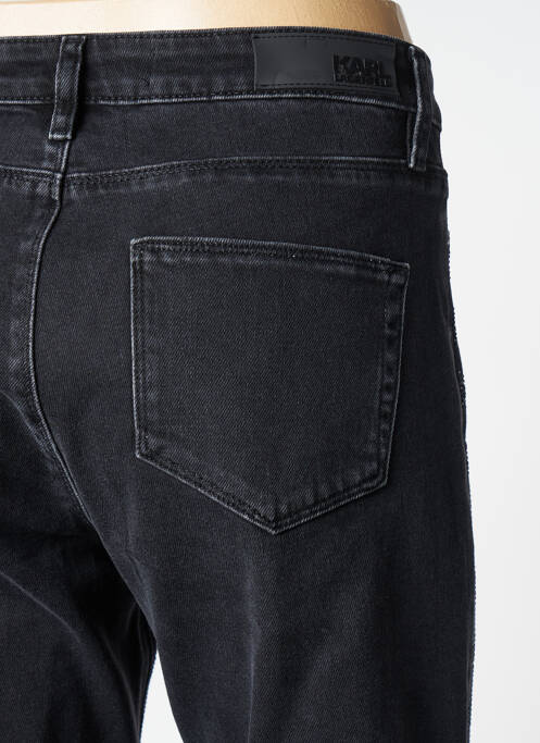 Blugi cu croială dreaptă gri KARL LAGERFELD femeie