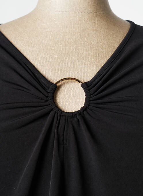 Top negru MAT FASHION femeie