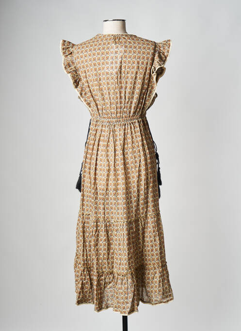 Rochie midi bej M.A.B.E femeie