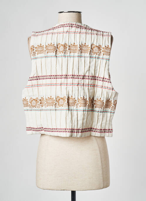 Vestă fără mâneci alb LA NOUVELLE femeie