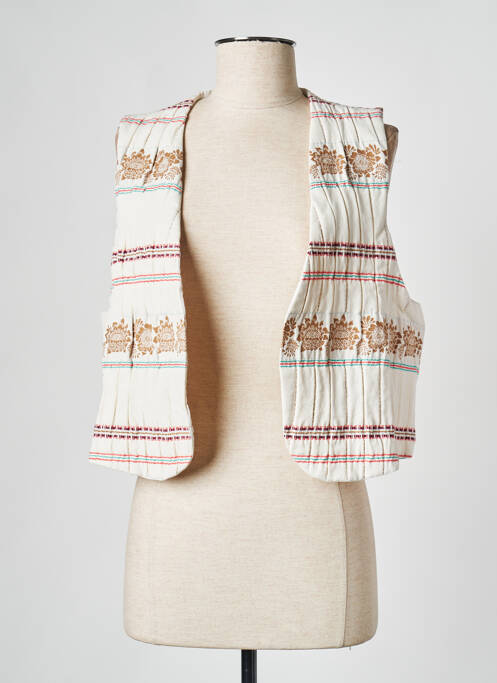 Vestă fără mâneci alb LA NOUVELLE femeie